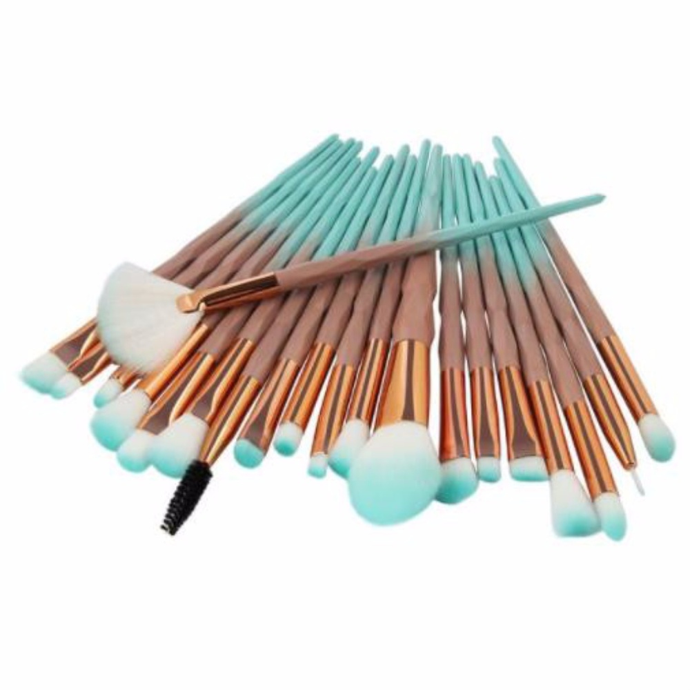 NEW 20pc Unicorn Makeup Brush Set